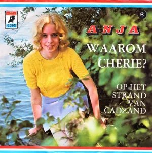 Pochette de Waarom cherie / Op het strand van Cadzand de Anja