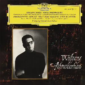 Pochette de Stravinsky: Violin Concerto; Prokofiev: Violin Sonata No. 2 de Karel Ančerl - Wolfgang Schneiderhan - Berliner Philharmoniker