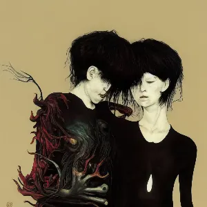 Pochette de Never Had a Single Fantasy That I Could Dream as Close to You, as You've Ever Opened Up to Me; Wherefore, We Roam the World Completely Ignorant and Apart, Thereby Feeding the Perfect Vacuum of Our Emotions From One to the Other de Wings of an Angel
