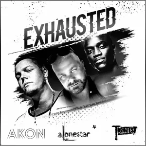Pochette de Exhausted de Akon