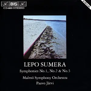 Pochette Symphonies no. 1, no. 2 & no. 3