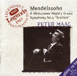 Pochette A Midsummer Night’s Dream / Symphony no. 3 “Scottish”