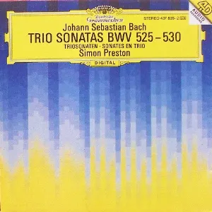 Pochette Trio Sonatas BWV 525-530