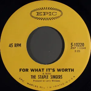 Pochette For What It's Worth / Are You Sure