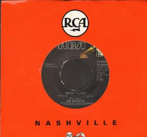 Pochette de Snow Flake / Blue Christmas de Jim Reeves