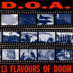 Pochette de 13 Flavours of Doom de D.O.A.
