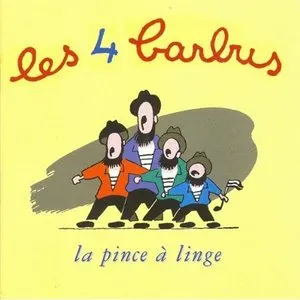 Pochette de La Pince à linge de Les Quatre Barbus