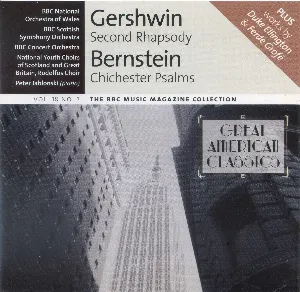 Pochette BBC Music, Volume 18, Number 7: Great American Classics: Gershwin: Second Rhapsody / Bernstein: Chichester Psalms