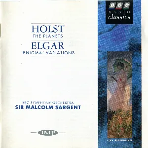 Pochette Holst: The Planets / Elgar: 