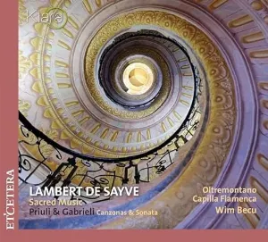 Pochette de Sacred Music de Giovanni Gabrieli - Capilla Flamenca