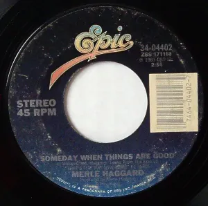Pochette de Someday When Things Are Good de Merle Haggard
