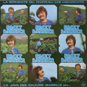 Pochette de La Servante du château, Les Vacanciers, La Java des Gaulois, Isabelle, etc. de Ricet Barrier