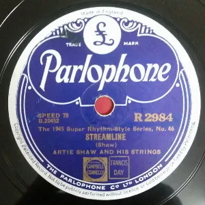 Pochette de Streamline / Sweet Lorraine de Artie Shaw and His Orchestra