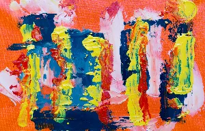 Pochette de Basic Dyes Are Separated in a Similar Way to How Thoughts Mix, So New & Beautiful Shades Are Created but They Diminish the Vital Boundary for the Person to Hold on To; That Very Sense of Momentary Release Expresses Itself in Fear & Ins de Wings of an Angel