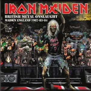 Pochette British Metal Onslaught: Maiden England 1982-83-84