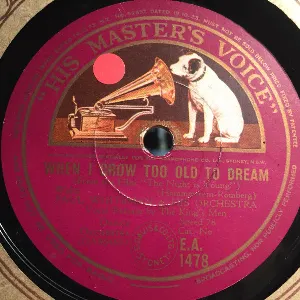 Pochette de When I Grow Too Old to Dream / The Night Is Young de Paul Whiteman and His Orchestra