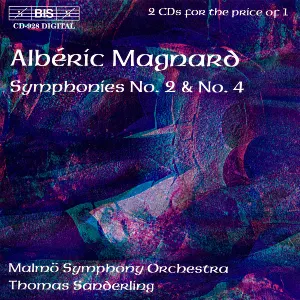 Pochette de Symphonies no. 2 & no. 4 de Thomas Sanderling - Malmö SymfoniOrkester - Albéric Magnard
