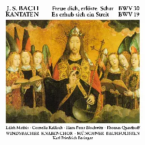 Pochette Kantaten: Freue dich, erlöste Schar BWV 30 / Es erhub sich ein Streit BWV 19