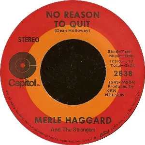 Pochette de No Reason to Quit de The Strangers - Merle Haggard