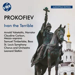 Pochette de Prokofiev: Ivan the Terrible de Sergei Prokofiev - Saint Louis Symphony Orchestra - Leonard Slatkin