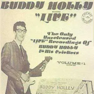 Pochette Buddy Holly (Recorded) Live, Volume 1