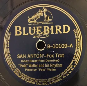 Pochette de San Anton' / Baby Brown de Fats Waller and His Rhythm