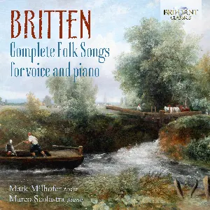 Pochette Complete Folk Songs for Voice and Piano