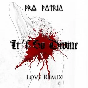 Pochette de It's So Divine (Love remix) de Pro Patria