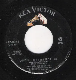 Pochette de Don’t Sit Under the Apple Tree / Pavanne de Glenn Miller and His Orchestra