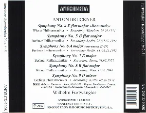 Pochette Anton Bruckner: Symphonies Nos. 4 - 9