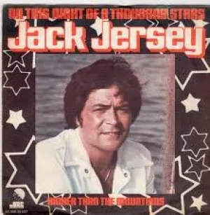 Pochette de On This Night of a Thousand Stars / Higher Than the Mountains de Jack Jersey