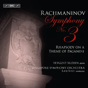 Pochette Symphony no. 3 / Rhapsody on a Theme of Paganini