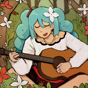 Pochette de おはよう de Hatsune Miku