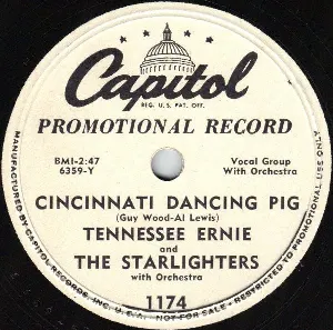 Pochette de Cincinnati Dancing Pig de Tennessee Ernie Ford