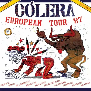Pochette de European Tour '87 de Cólera