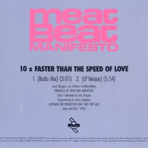 Pochette 10 x Faster Than the Speed of Love