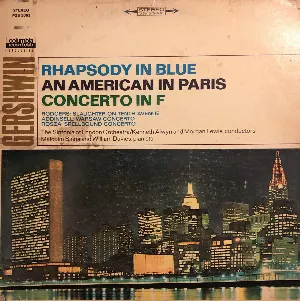 Pochette Rhapsody In Blue / An American In Paris / Concerto In F