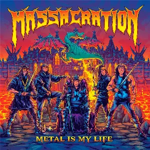 Pochette de Metal Is My Life de Massacration