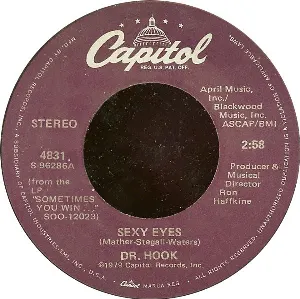 Pochette de Sexy Eyes / Help Me Mama de Dr. Hook