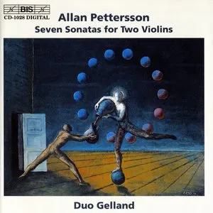 Pochette de Seven Sonatas for Two Violins de Allan Pettersson