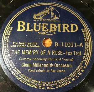 Pochette de The Mem'ry of a Rose / Prairieland Lulluby de Glenn Miller and His Orchestra