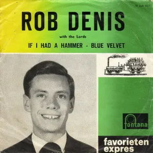 Pochette de If I Had a Hammer / Blue Velvet de Rob de Nijs