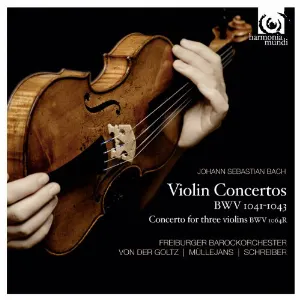 Pochette Violinkonzerte, BWV 1041-1043
