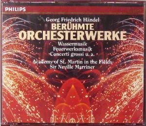 Pochette Berühmte Orchesterwerke: Wassermusik, Feuerwerksmusik, Concerti grossi u.a.