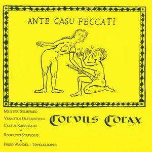Pochette de Ante Casu Peccati de Corvus Corax