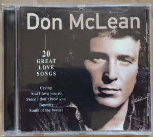 Pochette de 20 Great Love Songs de Don McLean