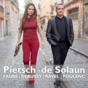 Pochette de Fantasque: French Violin Sonatas de Francis Poulenc - Maurice Ravel - Claude Debussy - Gabriel Fauré