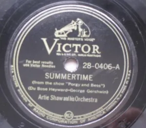 Pochette de Summertime / The Maid With the Flaccid Air de Artie Shaw and His Orchestra