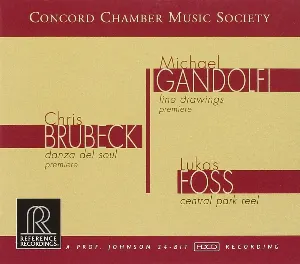 Pochette de Gandolfi: Line Drawings / Brubeck: Danza Del Soul / Foss: Central Park Reel de Lukas Foss