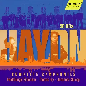 Pochette de Complete Symphonies de Heidelberger Sinfoniker - Johannes Klumpp - Thomas Fey - Joseph Haydn